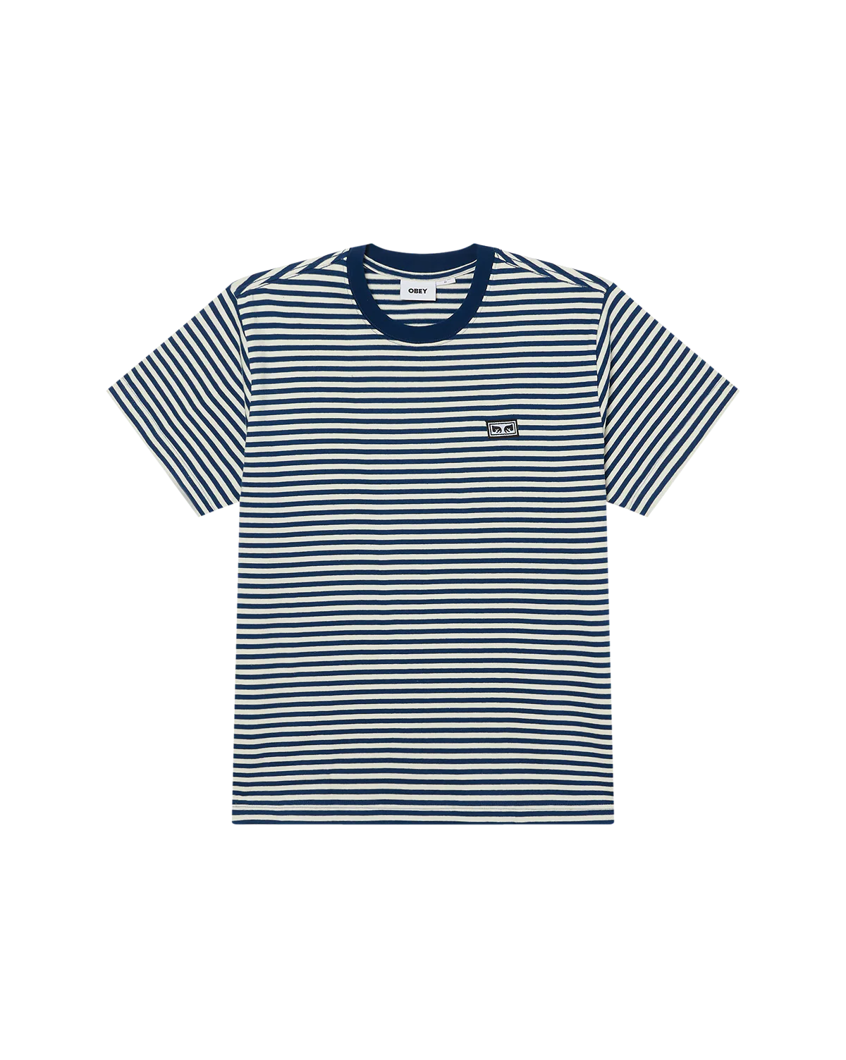 EST. WORKS EYES STRIPE T-SHIRT