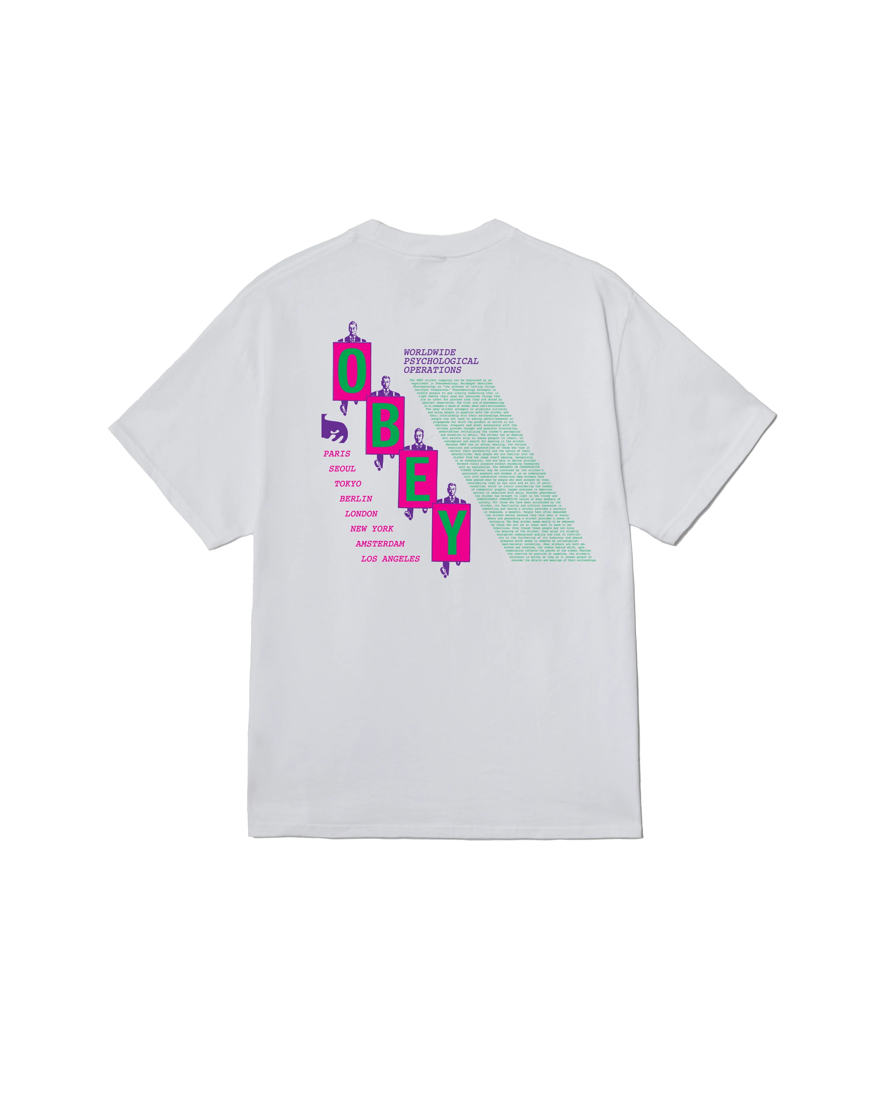 PSY-OPS MANIFESTO CLASSIC T-SHIRT